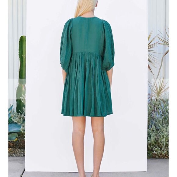 Anthropologie Sundry Boho Tunic Dress Size Medium - Picture 7 of 10